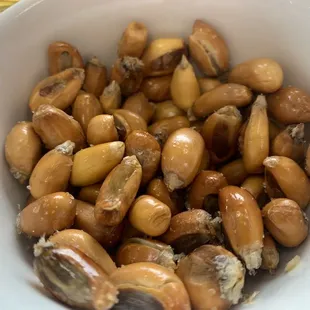 Peruvian corn kernels