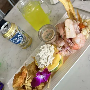 Trío marino. Delicioso!