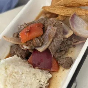 Lomo Saltado (Flank Steak)