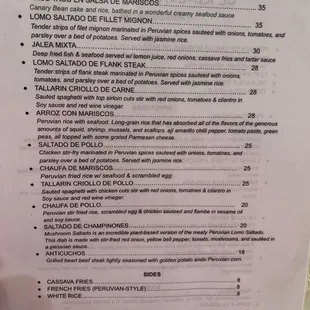 Menu page 2