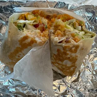 Veggie burrito