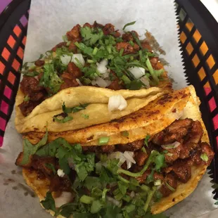 Pastor tacos.