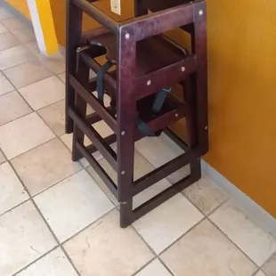 High chairs available