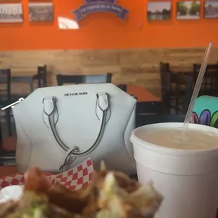 Torta Oaxaqueña and 32oz lemonade