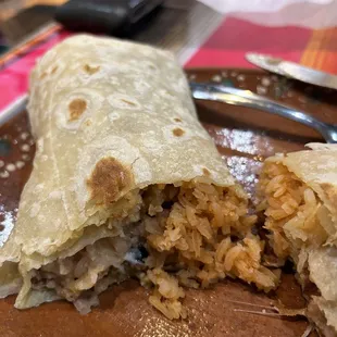 Carne Asada Burrito