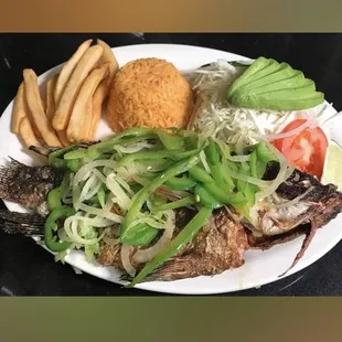 Mojarra frita