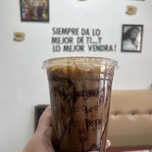 Mexican Mocha  (iced)