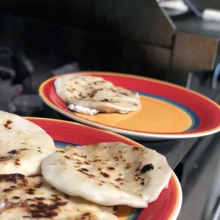 Pupusas de arroz