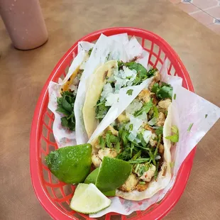 Pollo Taco Lengua Taco Pastor Taco
