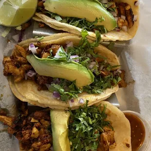 Carne asada street tacos