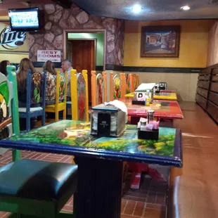 Shot of the dining area.