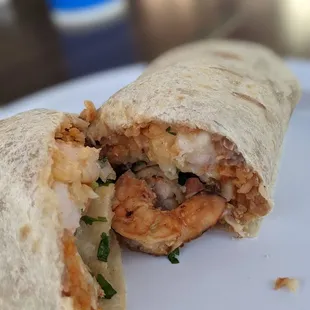 Shrimp Burrito