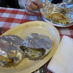 Two of Three gorditas.