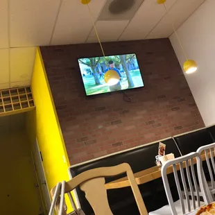 a flat screen tv