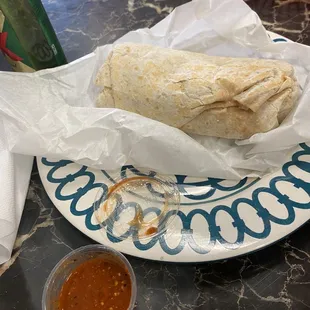 bean and cheese burrito