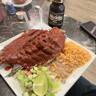 Mojarra a la diabla bomb