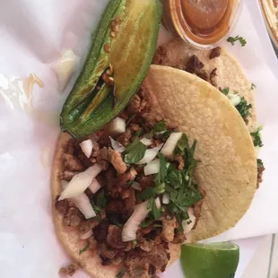 Great carne asada tacos