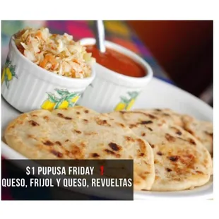 a plate of quesadillas and a bowl of salsa