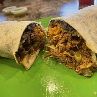 I thought my barbacoa burrito was dry.