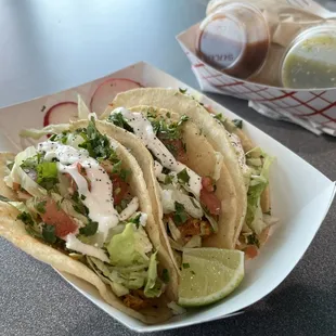 Chicken tacos