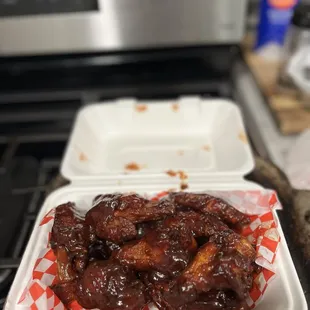 BBQ wings