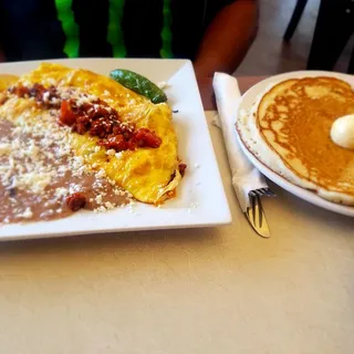 Chorizo Omelette