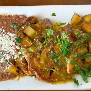 Guisado D' Chuleta de Puerco Platillo