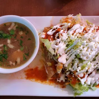 Tacos Dorados al Rincon Platillo