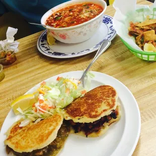 I got the gorditas  it was really good but again my masa was a little bitter or maybe it was the beer I dranked before coming