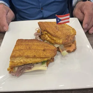 Jibarito Sandwich, I got jealous...