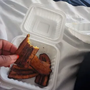 Plantains. Allegedly