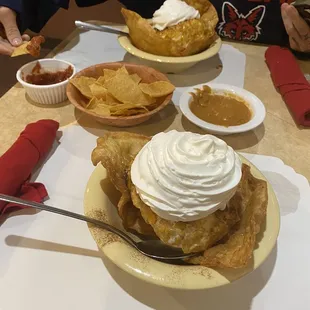 Fried ice cream