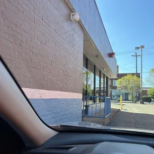 Drive thru area