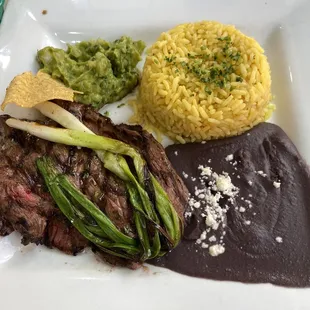 Essentially Carne asado (forgot actual menu name)