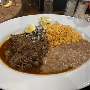 Barbacoa Plate