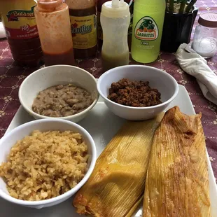 Fantastic homemade tamales!!