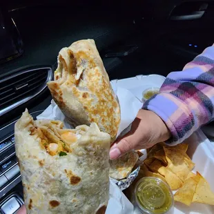Shrimp Burrito