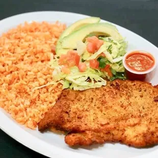 Milanesa de pollo