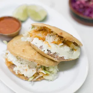 A customer favorite: Gorditas