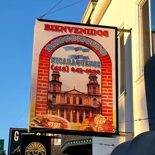 Outside of El Rinconcito on 2/27/22