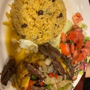 Steak mofongo