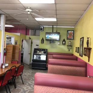 tables and booths