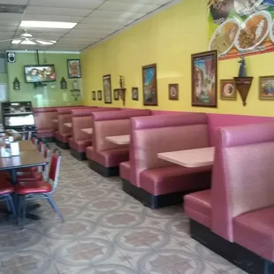 tables and booths