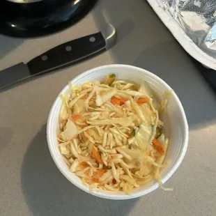 Cabbage slaw