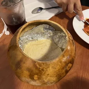 a person eating a meal