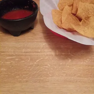 The best chips and salsa around!