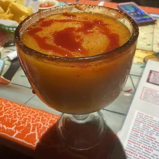32oz mango chamoy frozen margarita
