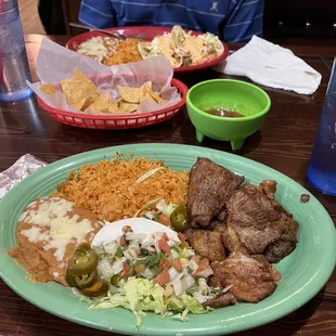 Tacos De Pescado and Carnitas