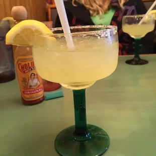 Margarita on the rocks! Yummyy