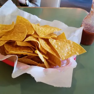 Complimentary Tortilla Chips an Salsa!